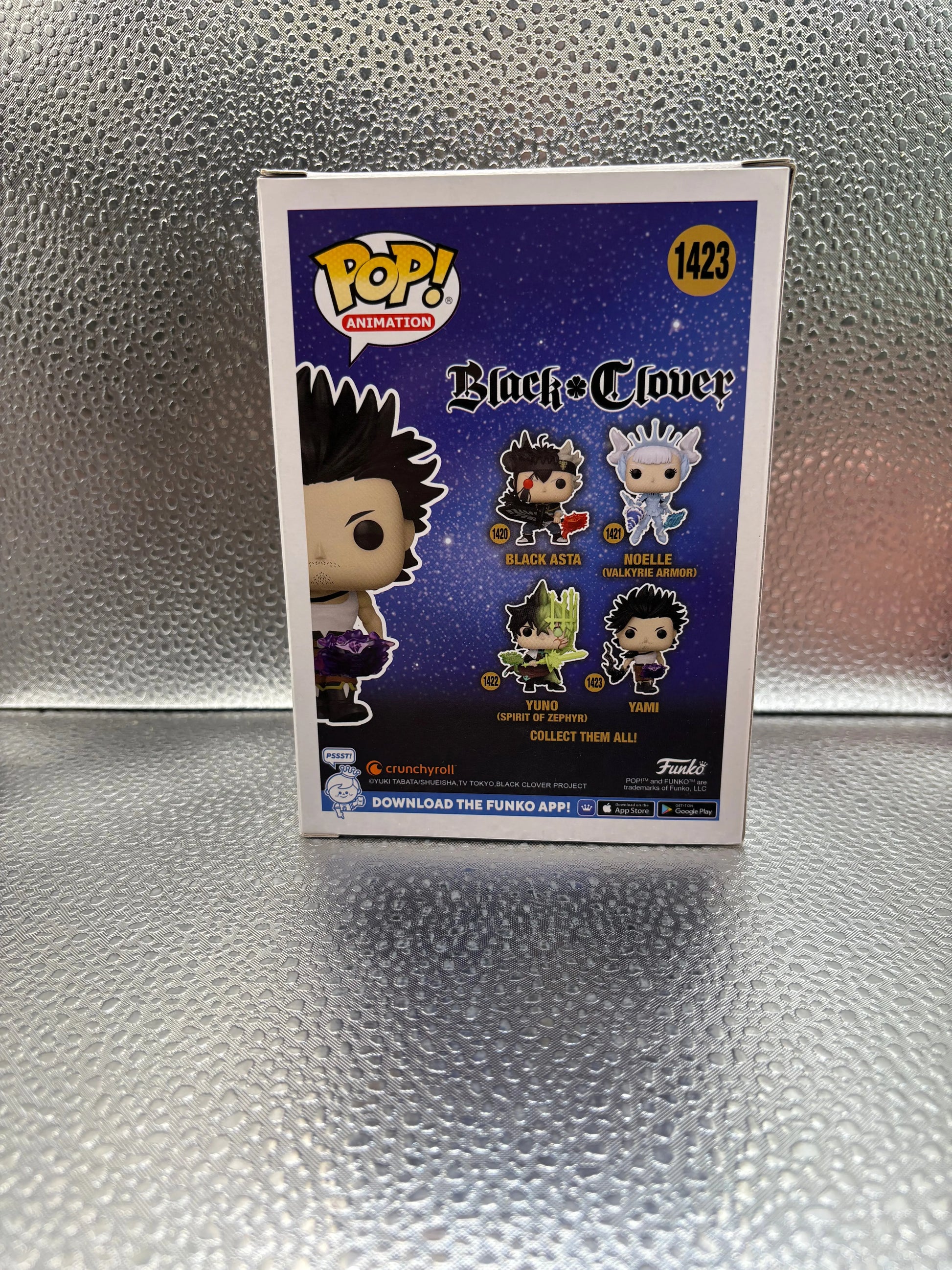 Funko pop Vinyl #1423 Black Clover Yami FRENLY BRICKS - Open 7 Days