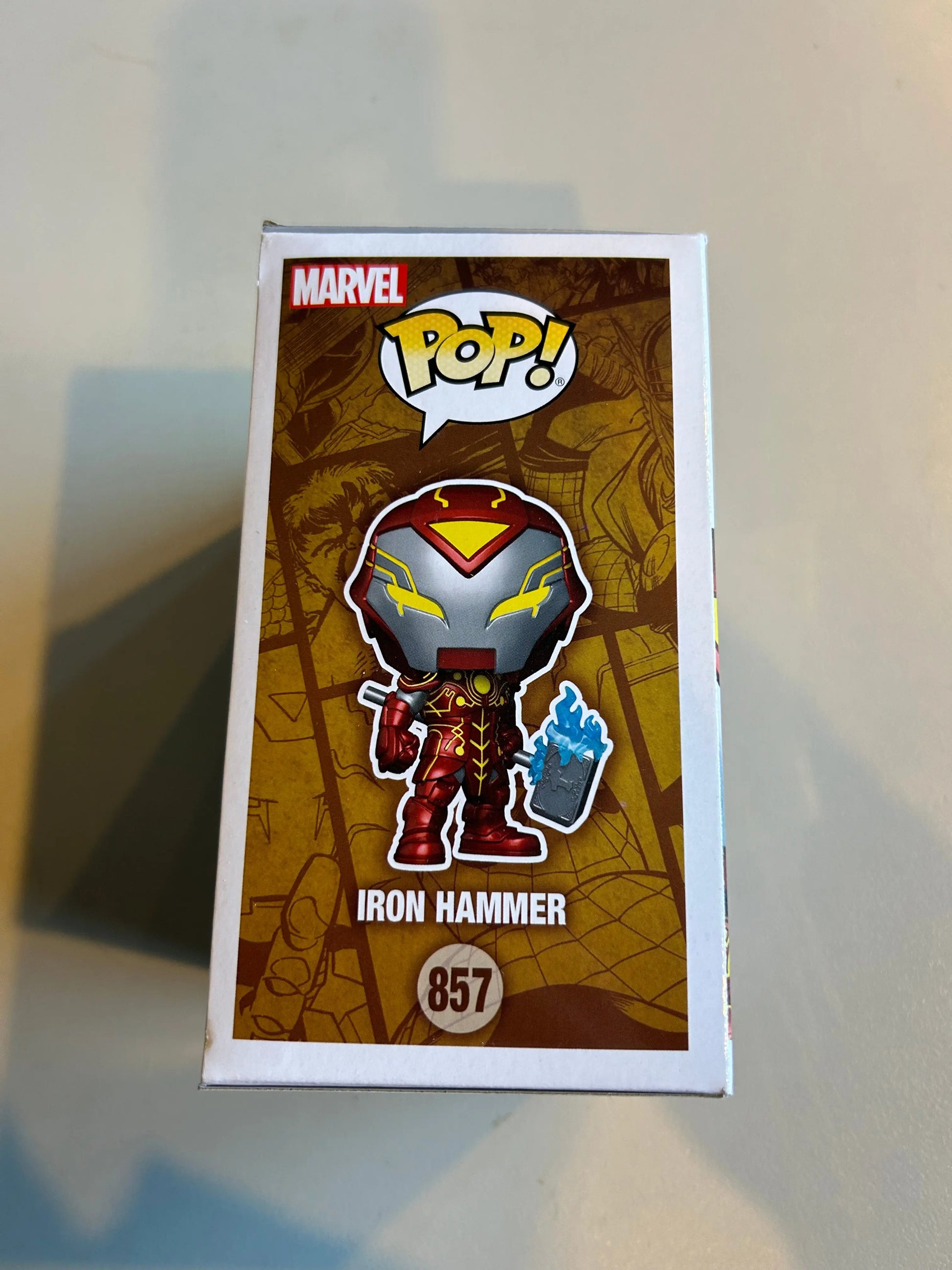 Pop Vinyl #857 Iron Hammer FRENLY BRICKS - Open 7 Days