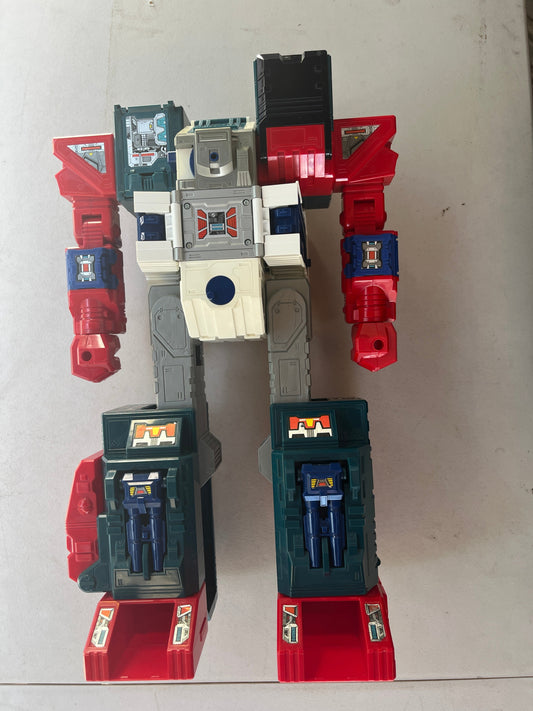TRANSFORMERS G1 FORTRESS MAXIMUS NEAR COMPLETE 1987 VINTAGE HASBRO HEADMASTER FRENLY BRICKS - Open 7 Days