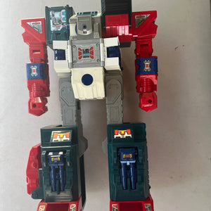 TRANSFORMERS G1 FORTRESS MAXIMUS NEAR COMPLETE 1987 VINTAGE HASBRO HEADMASTER FRENLY BRICKS - Open 7 Days