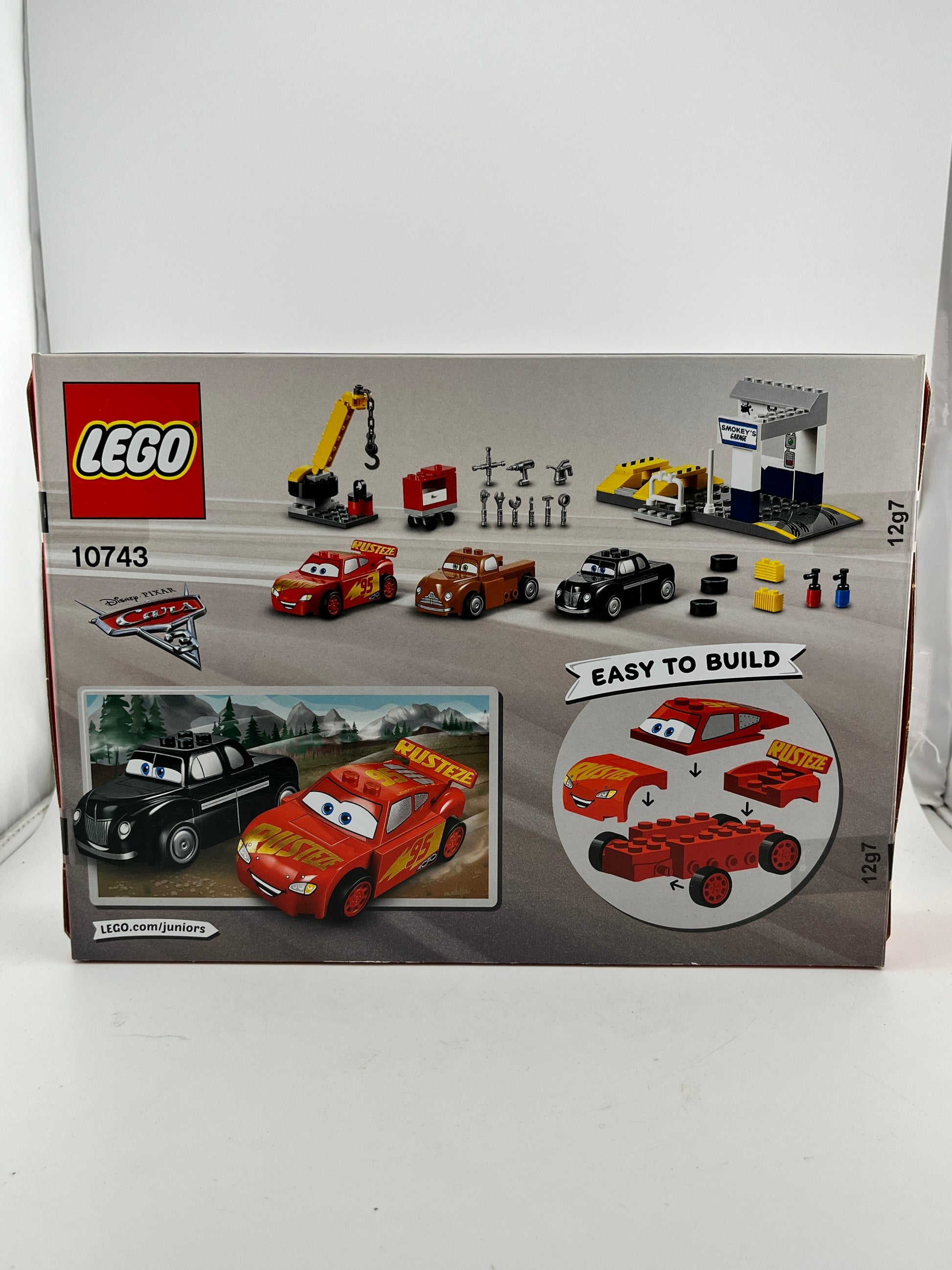 Lego Cars 3 - Smokey’s Garage 10743 - Sealed FRENLY BRICKS - Open 7 Days