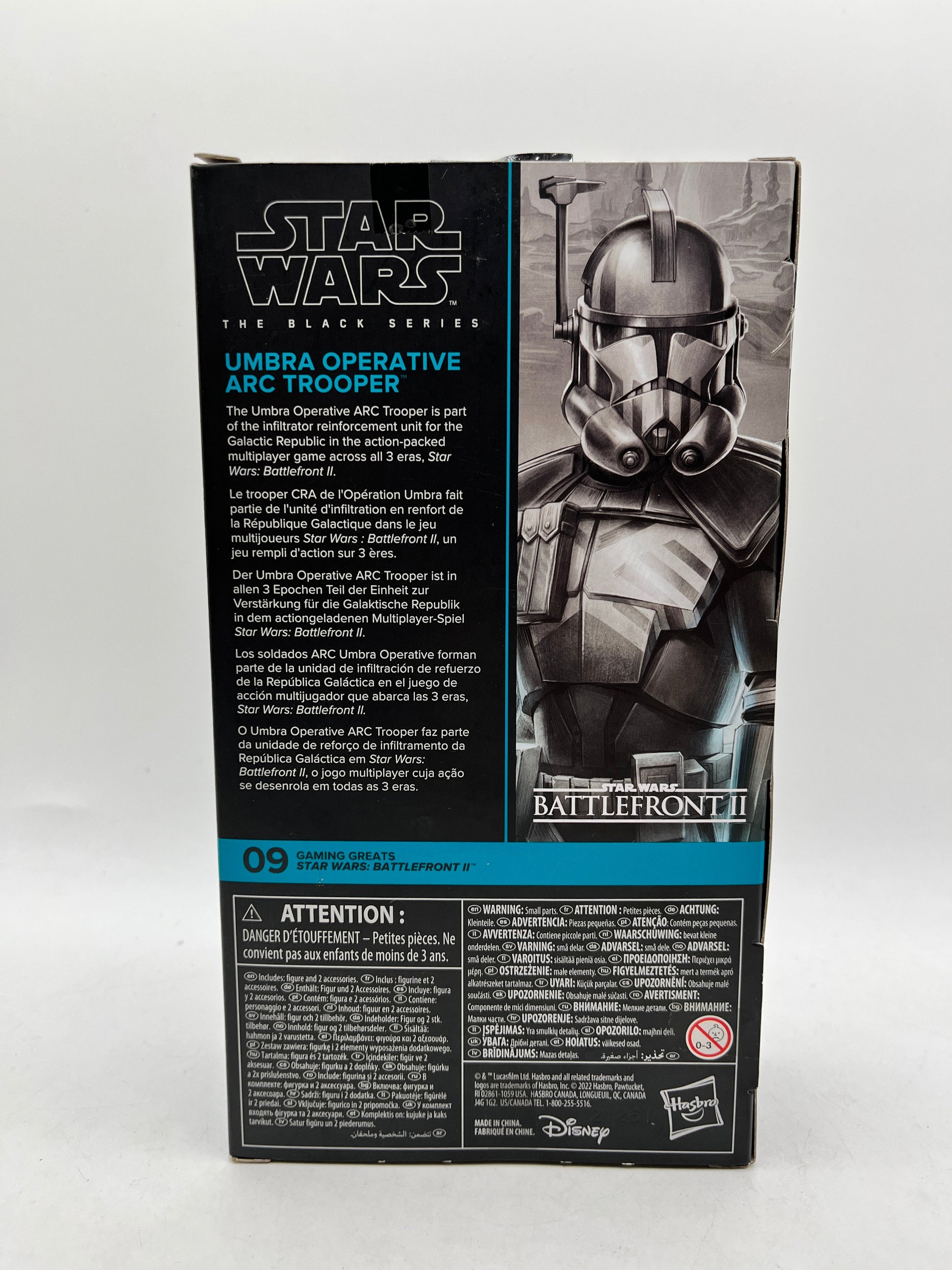 Star Wars Black Series Umbra Operative Arc Trooper Action Figure Battlefront II - Sealed FRENLY BRICKS - Open 7 Days