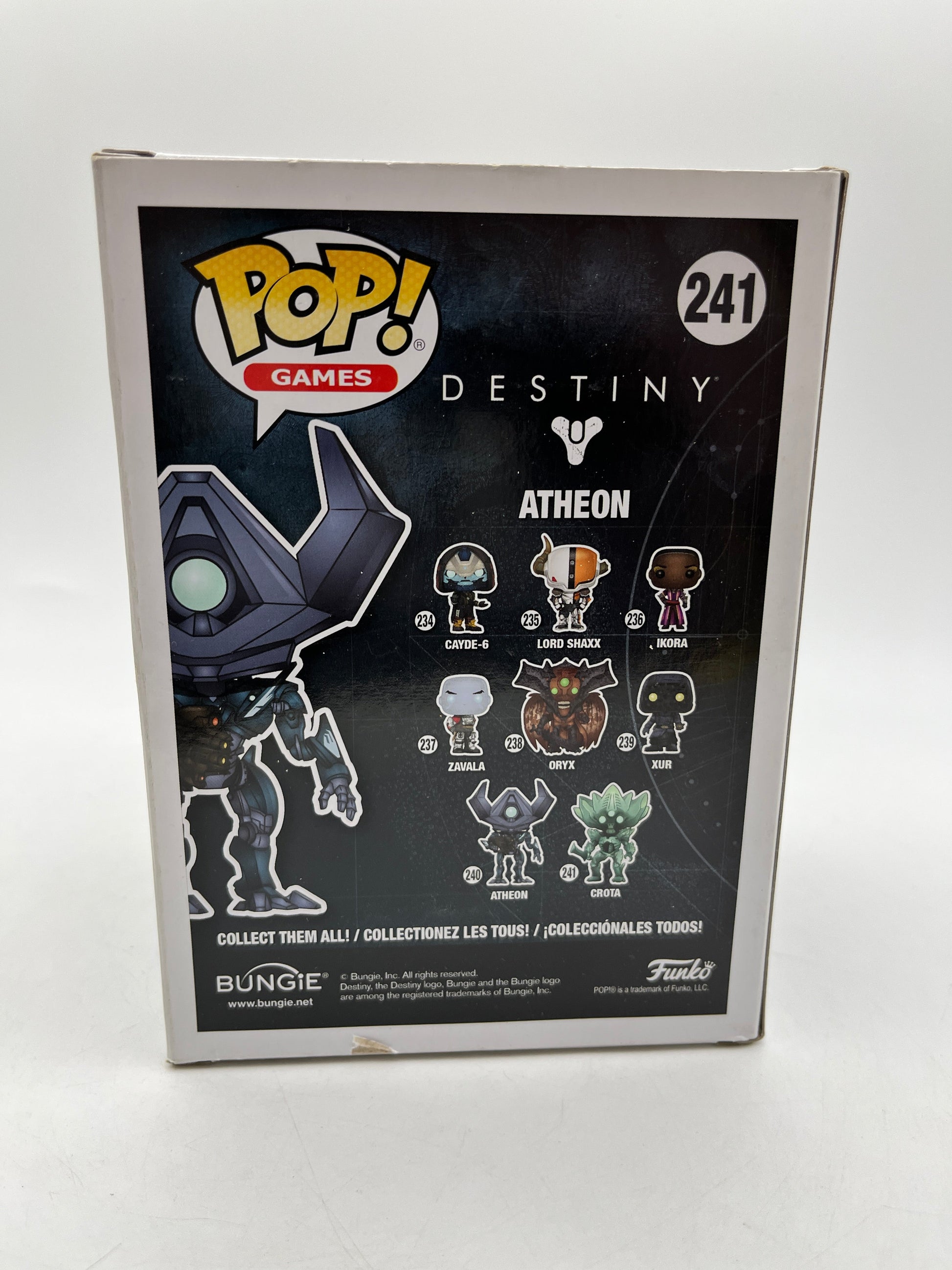 Funko POP! Games Destiny - Atheon #241 - Vinyl Collectable FRENLY BRICKS - Open 7 Days