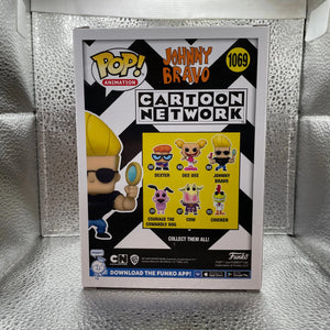 TEC OUTLET FUNKO POP! VINYL JOHNNY BRAVO CARTOON NETWORK ANIMATION #1069 FRENLY BRICKS - Open 7 Days