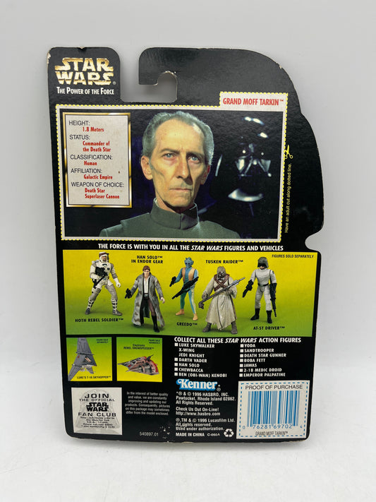 Star Wars Power of the Force Grand Moff Tarkin Action Figure 1996 FRENLY BRICKS - Open 7 Days