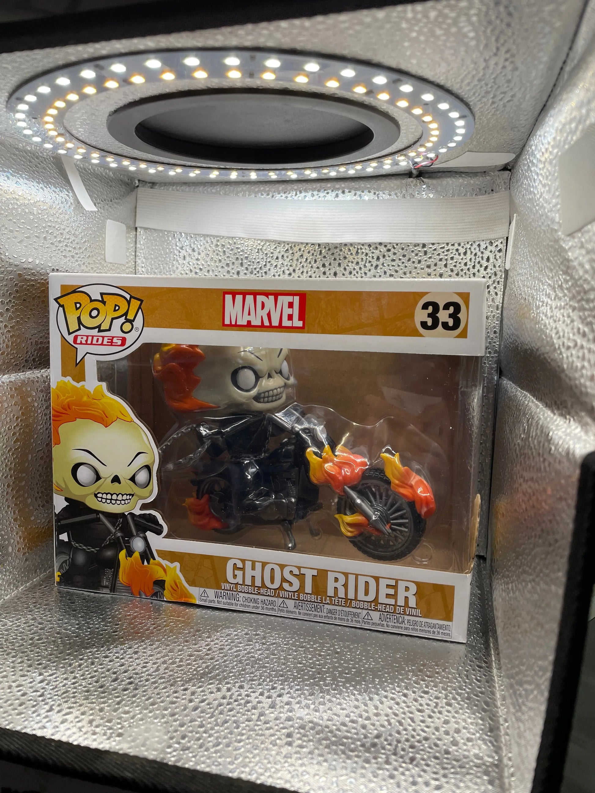 Funko Pop! Rides: Marvel - Ghost Rider -#33 FRENLY BRICKS - Open 7 Days