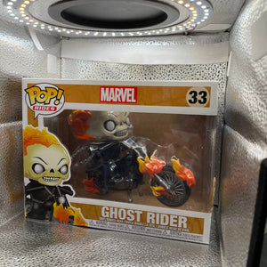 Funko Pop! Rides: Marvel - Ghost Rider -#33 FRENLY BRICKS - Open 7 Days