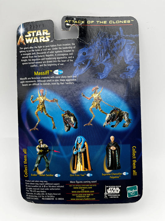 Hasbro Star Wars Attack of the Clones Massiff Action Figure FRENLY BRICKS - Open 7 Days