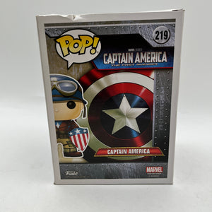Funko POP! Marvel Captain America - First Avenger #219 - 2017 Convention Exclusive FRENLY BRICKS - Open 7 Days