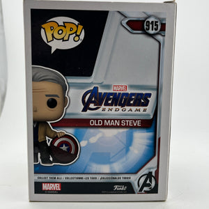 Funko POP! Marvel Avengers Endgame - Old Man Steve #915 - Special Edition FRENLY BRICKS - Open 7 Days