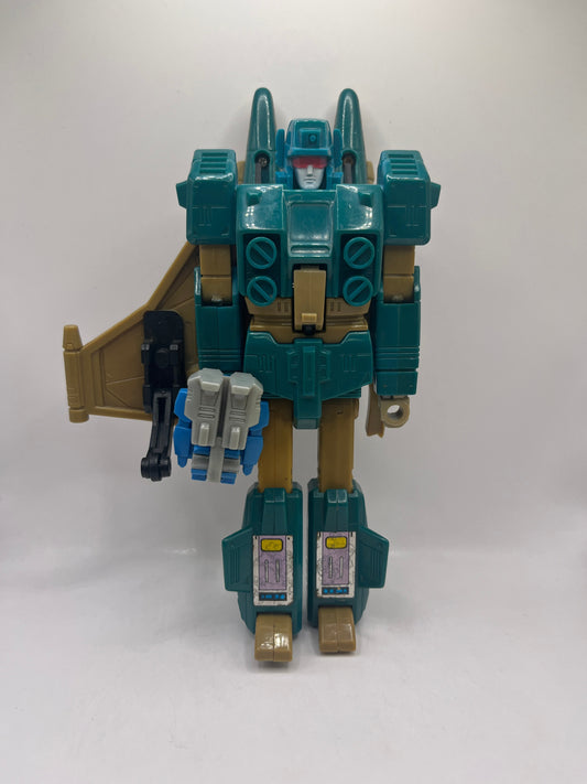 Vintage 1987 Hasbro G1 Transformers SLUGSLINGER Decepticon Targetmaster Loose FRENLY BRICKS - Open 7 Days