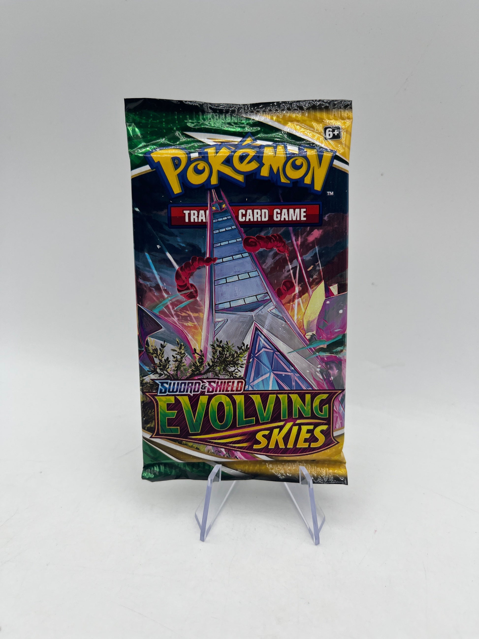 4 x Pokemon Evolving Skies Booster Packs Art Set FRENLY BRICKS - Open 7 Days