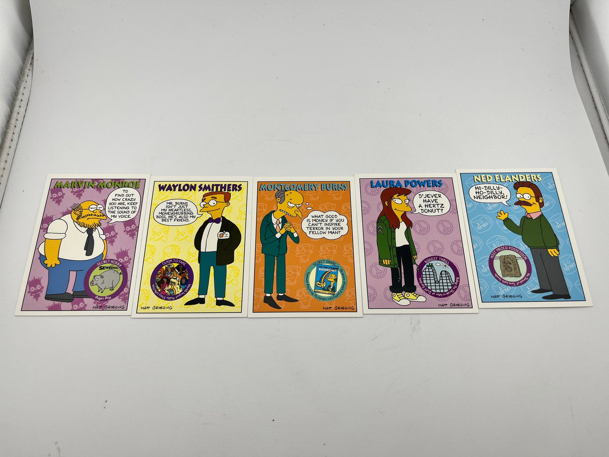 1994 SkyBox The Simpsons "Bongo Comics" Series 2 - Complete 80 Card Set FRENLY BRICKS - Open 7 Days
