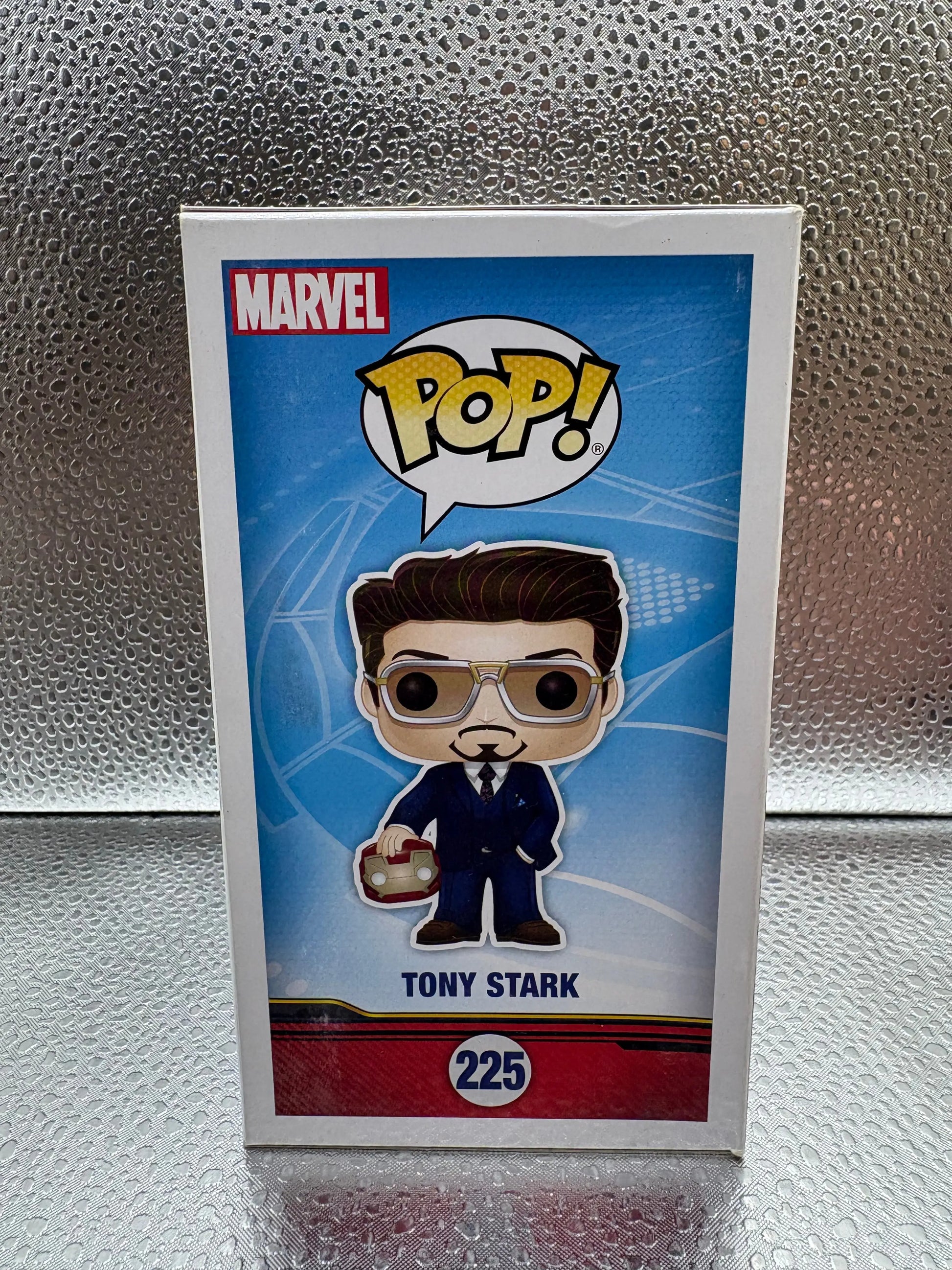 Funko Pop #225 Marvel Guardians Spider Man Tony Stark FRENLY BRICKS - Open 7 Days