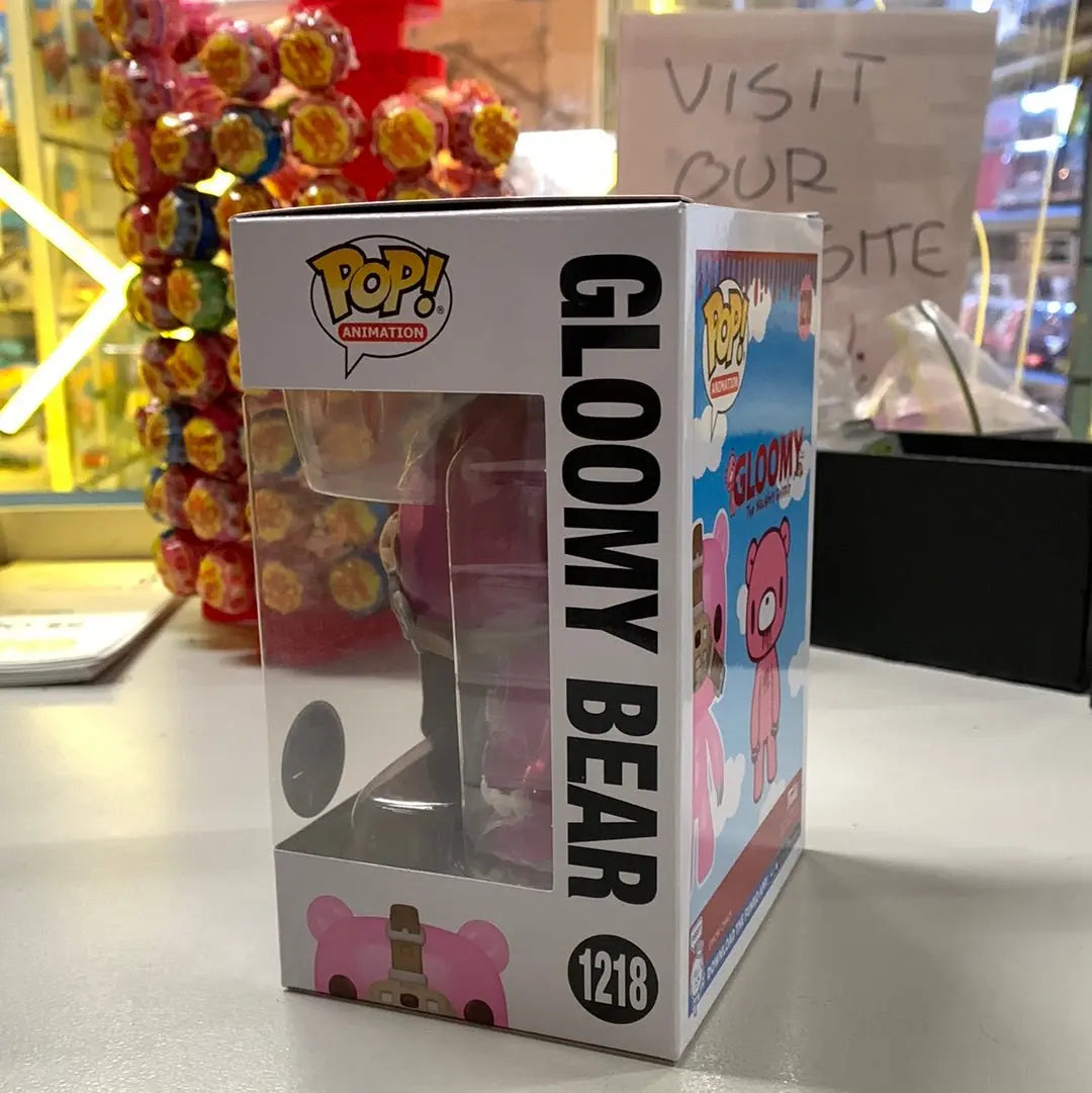 Gloomy Bear - Gloomy Bear Transparent Pop! Vinyl Figure 1218 NEW & Sealed FRENLY BRICKS - Open 7 Days