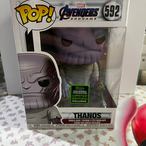 Funko Pop Vinyl Marvel Avengers Endgame Thanos Limited Edition #592 FRENLY BRICKS - Open 7 Days