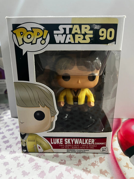 Funko Pop Vinyl Star Wars Luke Skywalker [Ceremony] #90 FRENLY BRICKS - Open 7 Days