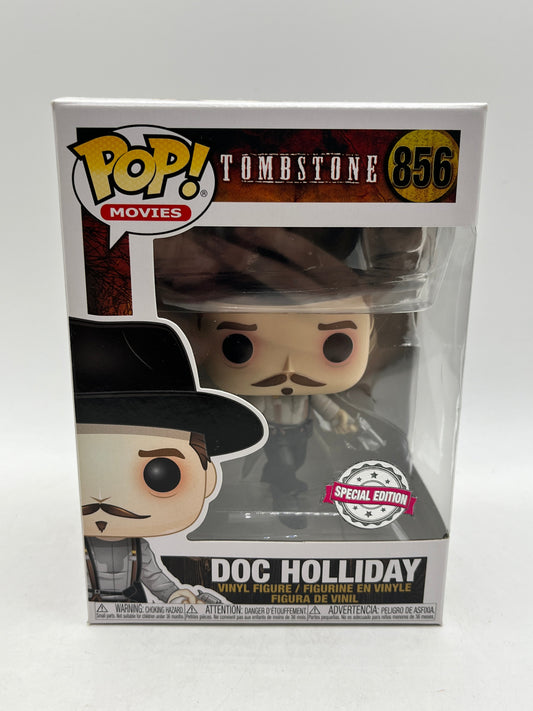 Funko POP! Movies - Tombstone - Doc Holiday #856 -Special Edition FRENLY BRICKS - Open 7 Days