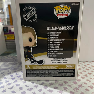 Funko Pop Vinyl Hockey Vegas Golden Knights William Karlsson #40 FRENLY BRICKS - Open 7 Days