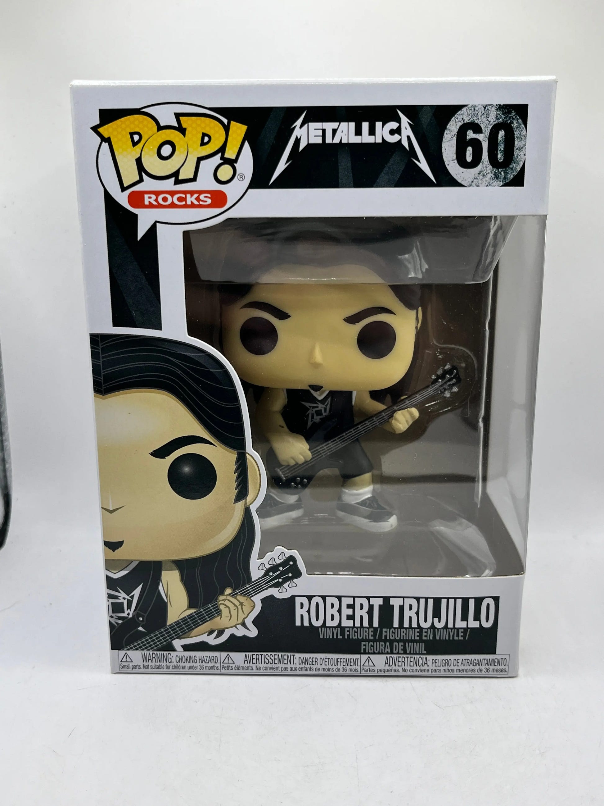 Funko POP! Rocks Metallica - Robert Trujillo #60 - Vinyl Collectable FRENLY BRICKS - Open 7 Days image 1