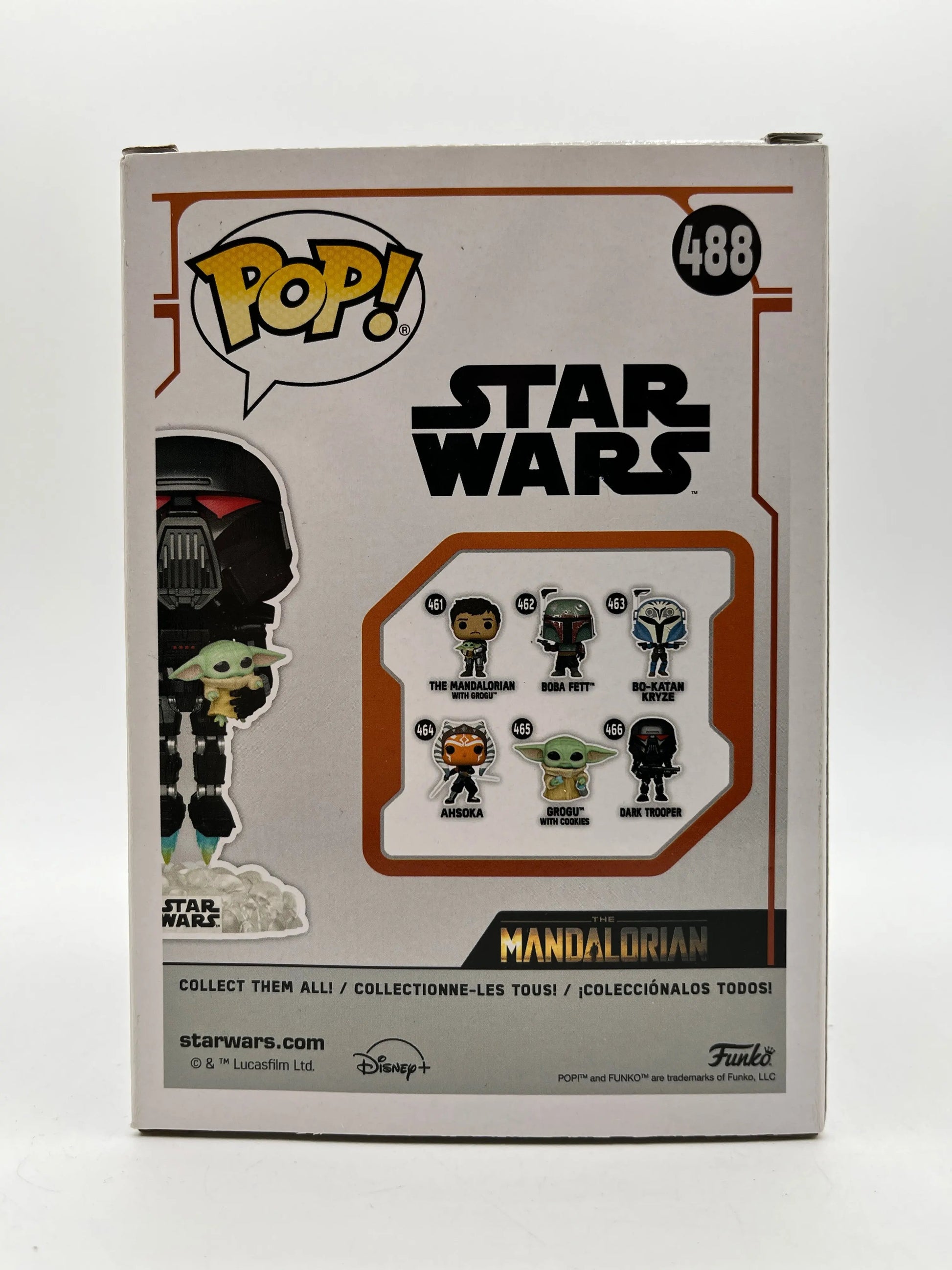 Funko POP! Star Wars Dark Trooper With Grogu #488 Special Edition FRENLY BRICKS - Open 7 Days