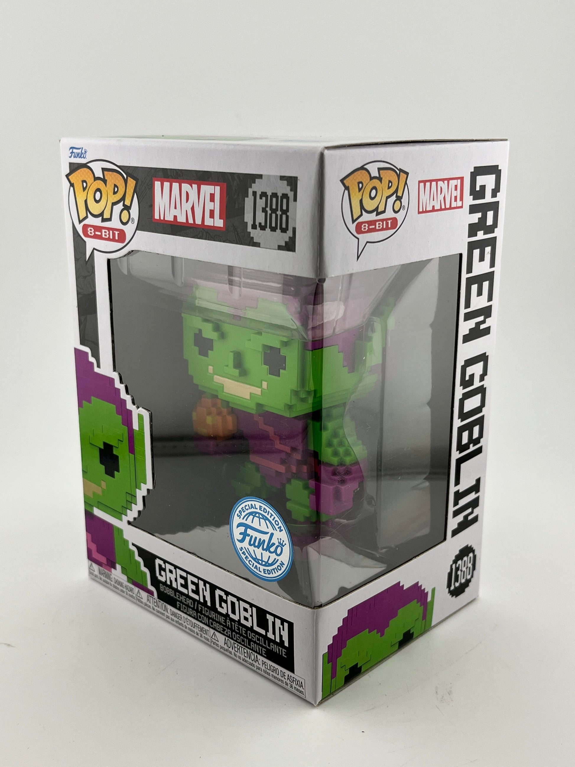 Funko POP! 8-Bit Marvel - Green Goblin #1388 - Vinyl Collectable FRENLY BRICKS - Open 7 Days