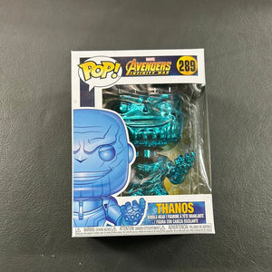 Marvel Funko Pop - Thanos (Blue Chrome) - Avengers Infinity War #289 FRENLY BRICKS - Open 7 Days