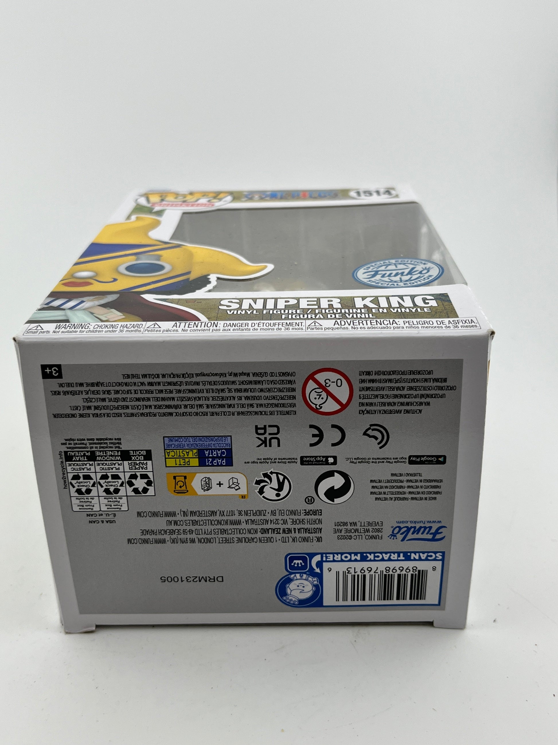 Funko POP! Animation One Piece - Sniper King #1514 - Special Edition FRENLY BRICKS - Open 7 Days