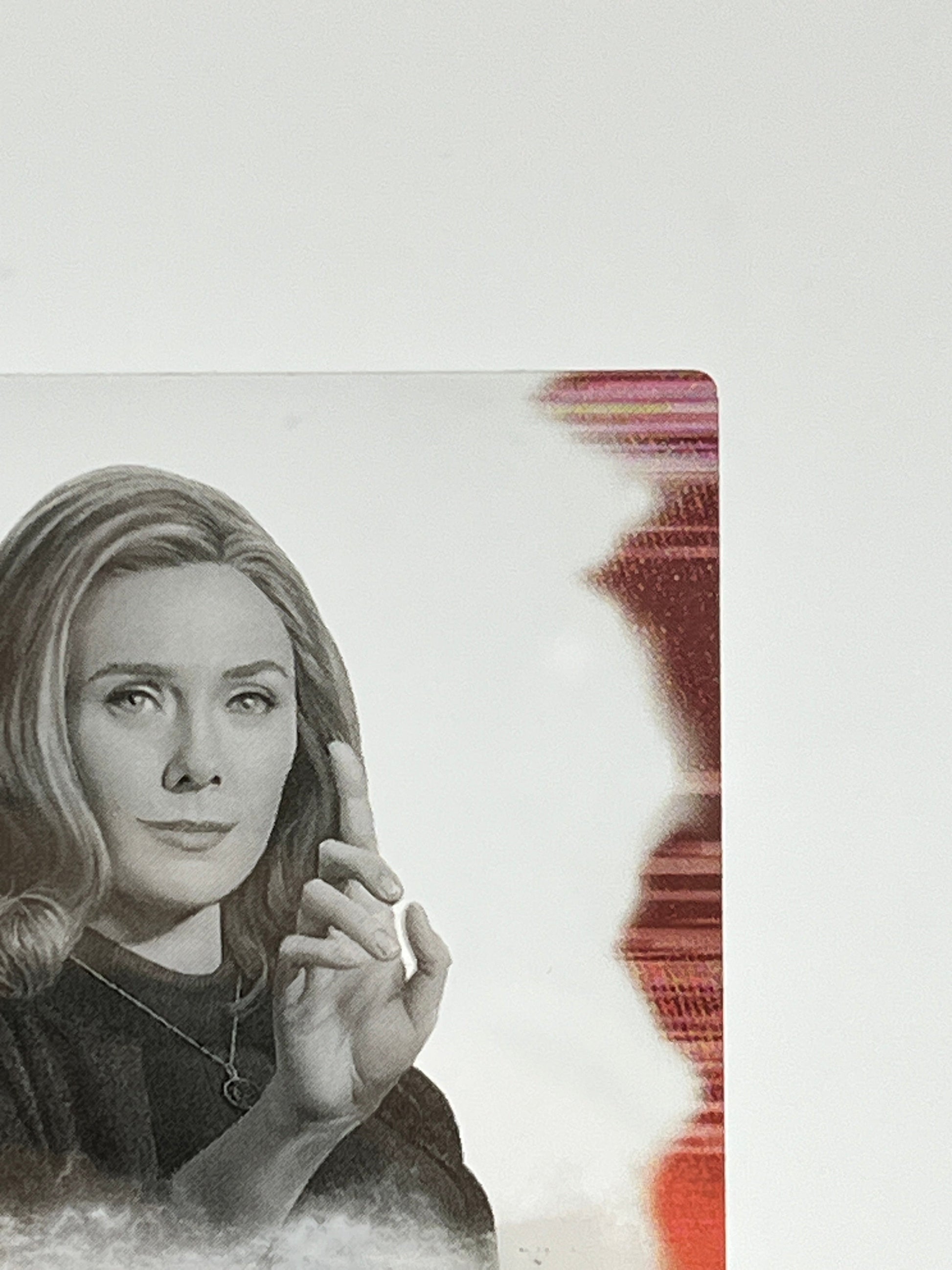 Upper Deck Marvel Wandavision - Elizabeth Olsen As Wanda Auto 17/25 Wanda's Reality FRENLY BRICKS - Open 7 Days