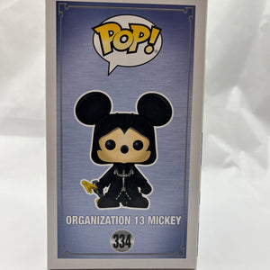 Funko POP! Disney Kingdom Hearts Organisation 13 Mickey #334 - Glow Chase Edition FRENLY BRICKS - Open 7 Days