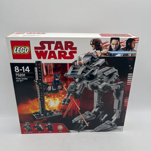 LEGO 75201 - Star Wars - First Order AT-ST - 2018 - NEW FRENLY BRICKS - Open 7 Days