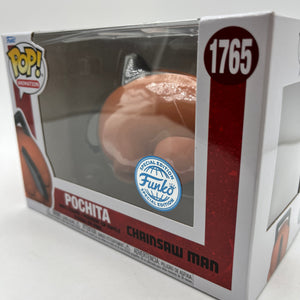 Funko POP! Animation Chainsaw Man - Pochita #1765 - Special Edition FRENLY BRICKS - Open 7 Days