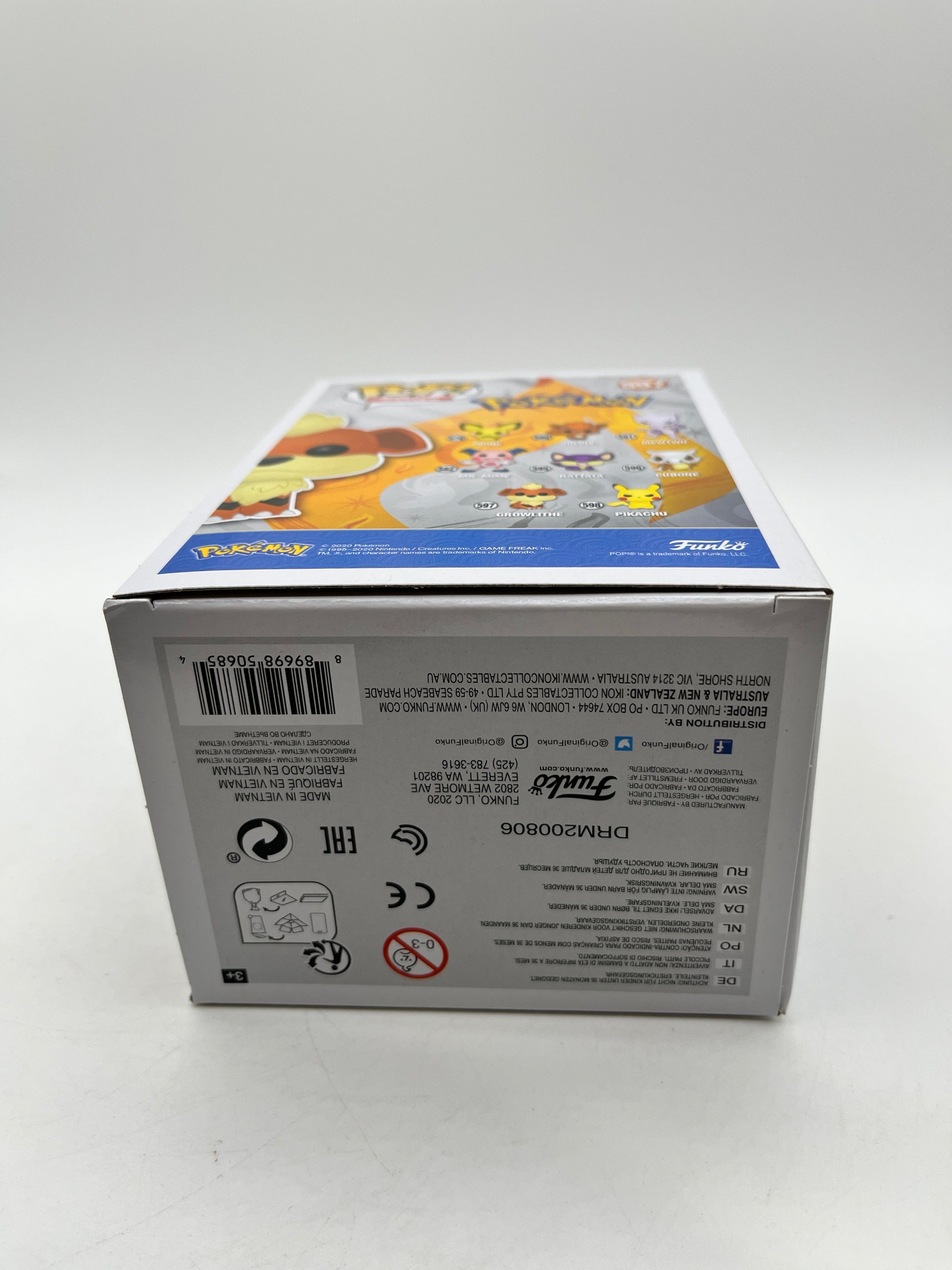 Funko POP! Games Pokémon - Growlithe #597 - Flocked Limited Edition FRENLY BRICKS - Open 7 Days