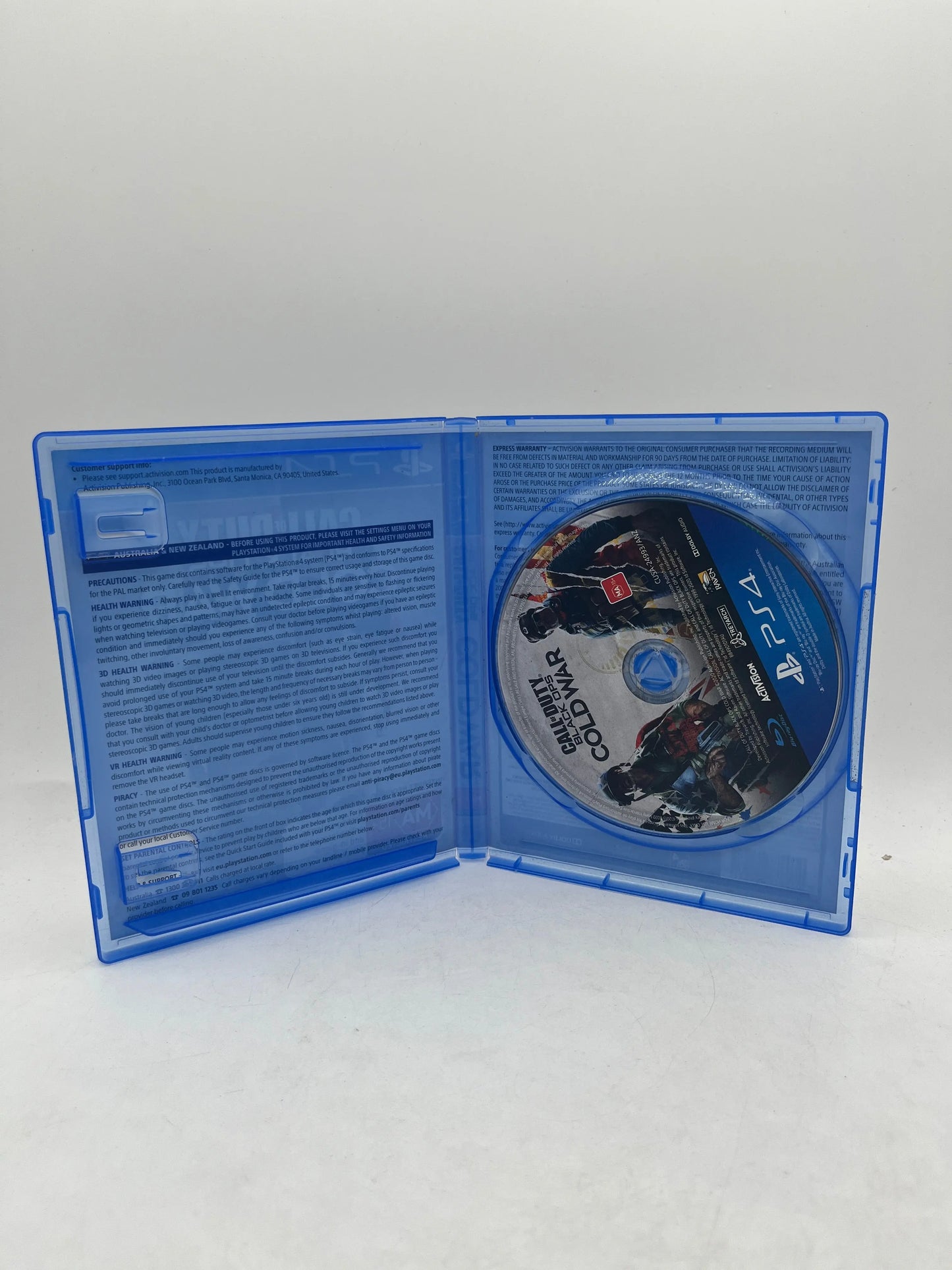 PlayStation 4 - Call Of Duty Black Ops Cold War - No Manual FRENLY BRICKS - Open 7 Days