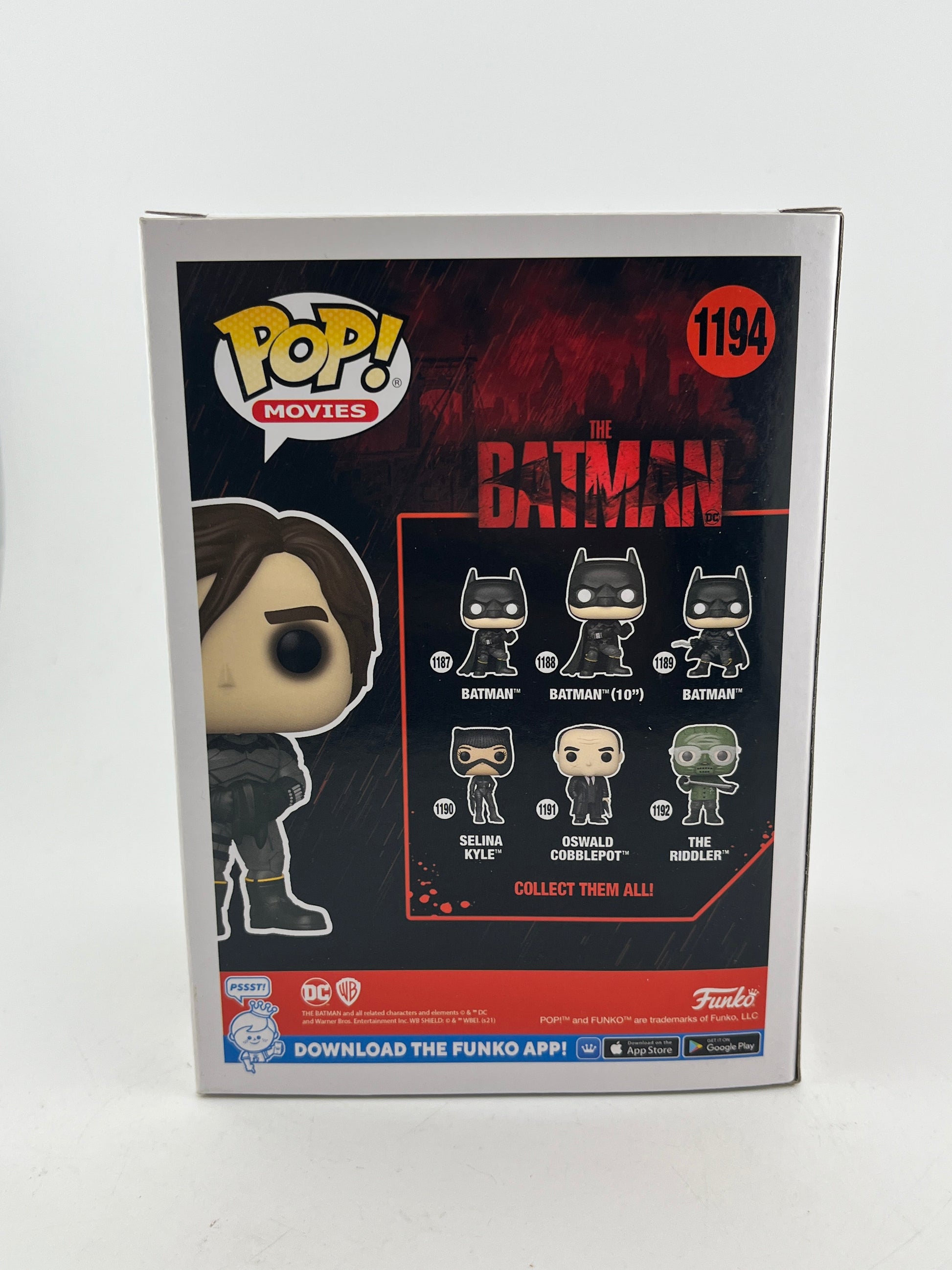 Funko POP! Movies The Batman - Bruce Wayne #1194 - Special Edition FRENLY BRICKS - Open 7 Days