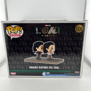 Funko POP! Marvel Moment - Snake Eating Its Own Tail #1330 - Loki Season 2 FRENLY BRICKS - Open 7 Days