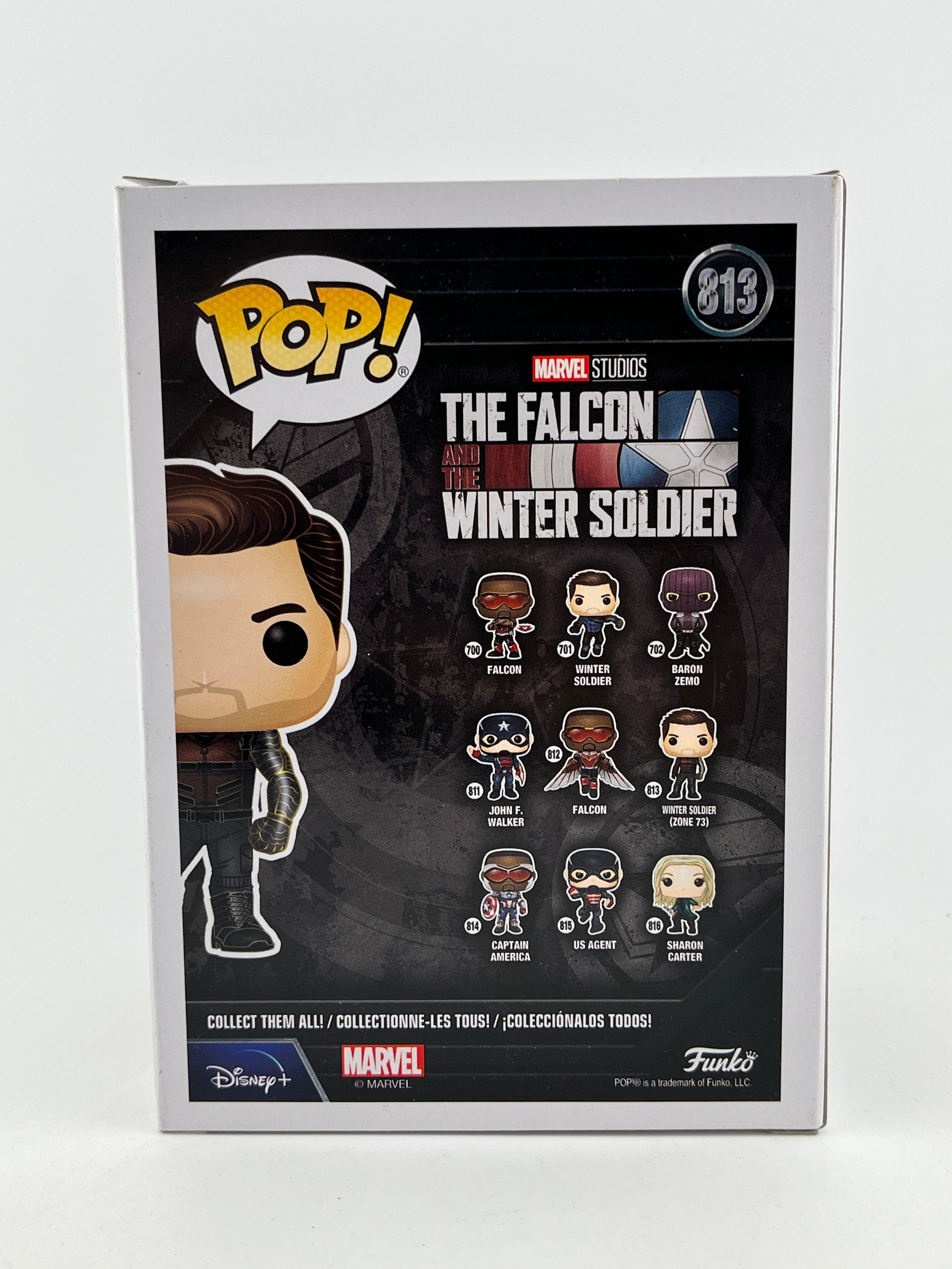 Funko POP! Marvel The Falcon and The Winter Solider - Winter Solider (Zone 73) #813 FRENLY BRICKS - Open 7 Days