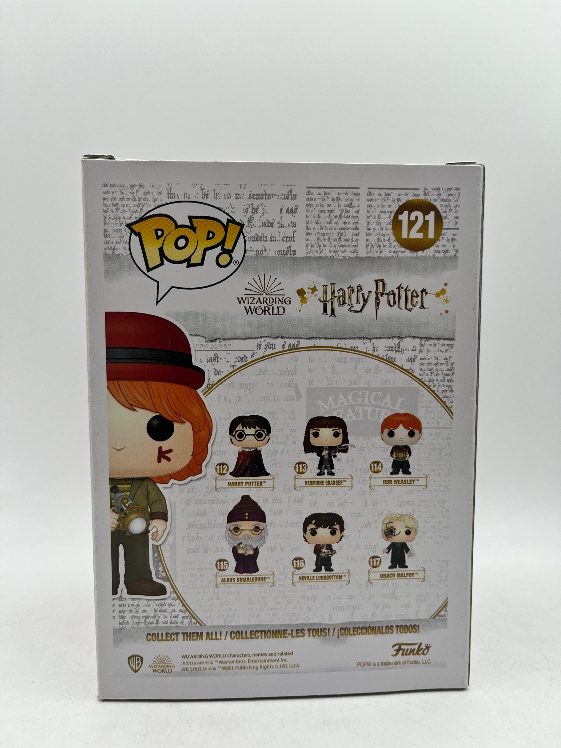 Funko POP! Harry Potter - Ron Weasley#121 - 2020 Fall Limited Edition FRENLY BRICKS - Open 7 Days