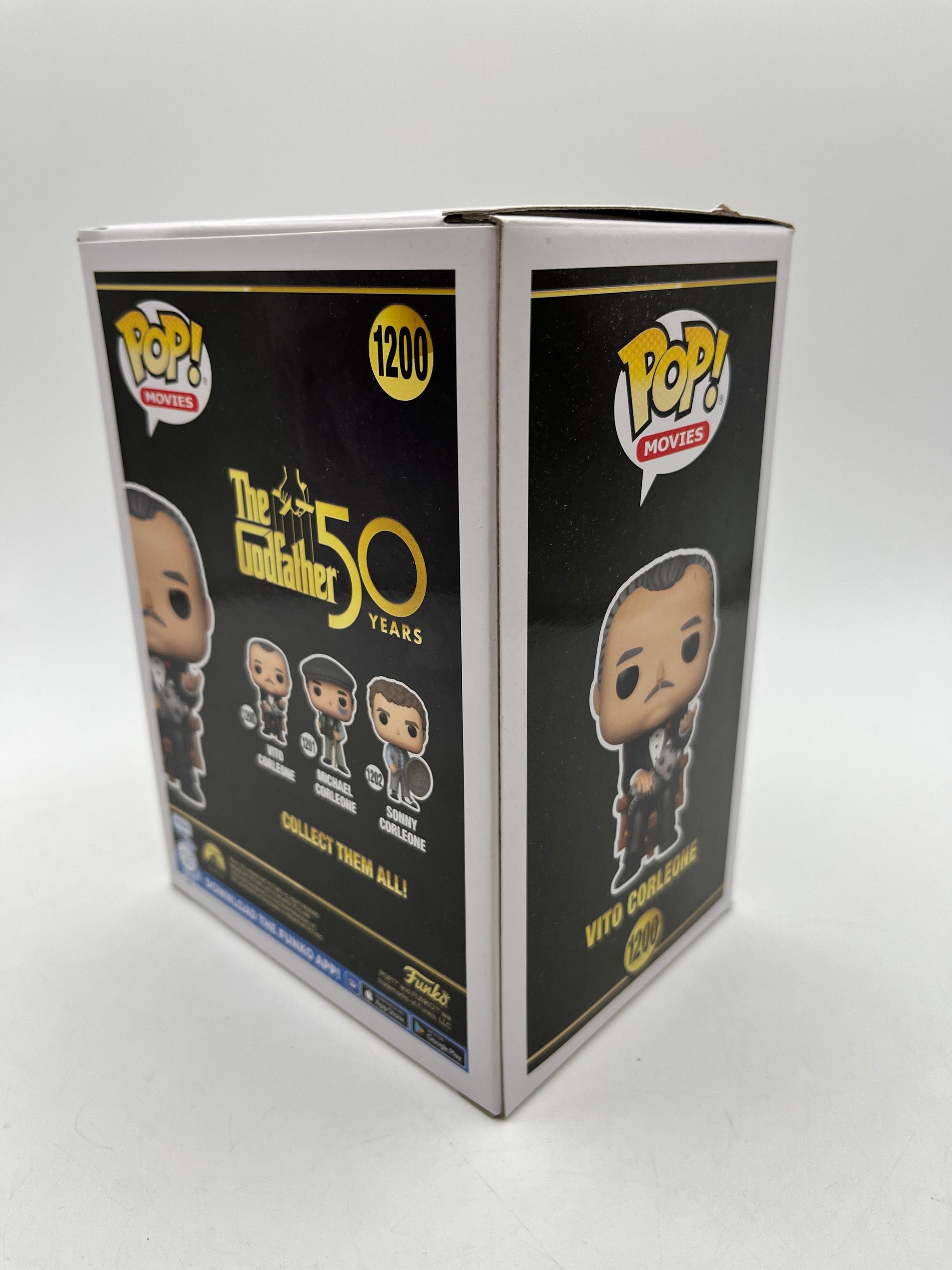 Funko POP! Movies The Godfather 50 Years Vito Corleone #1200 - Vinyl Collectable FRENLY BRICKS - Open 7 Days