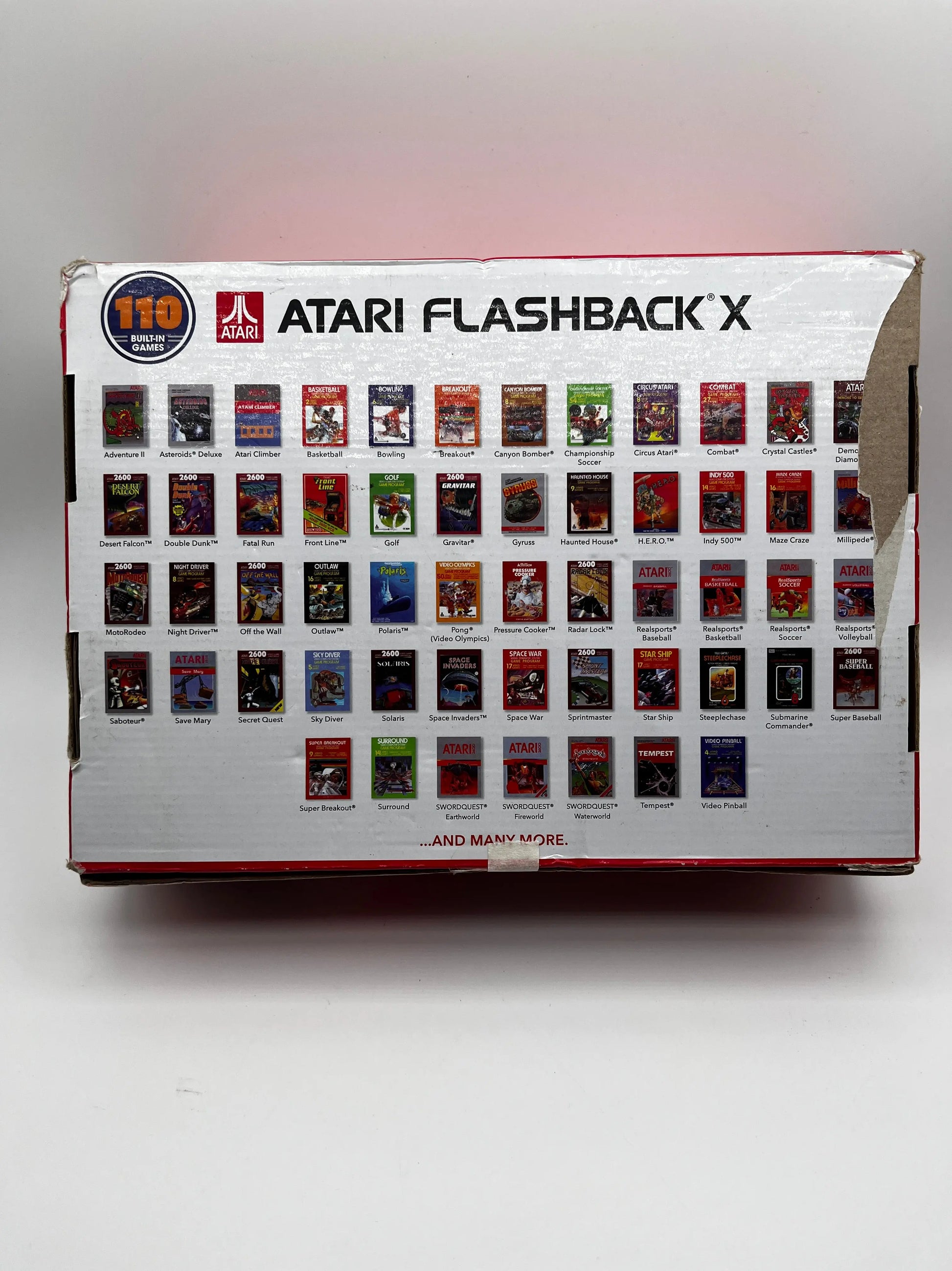 Atari Flashback X 110 Built In Games FRENLY BRICKS - Open 7 Days