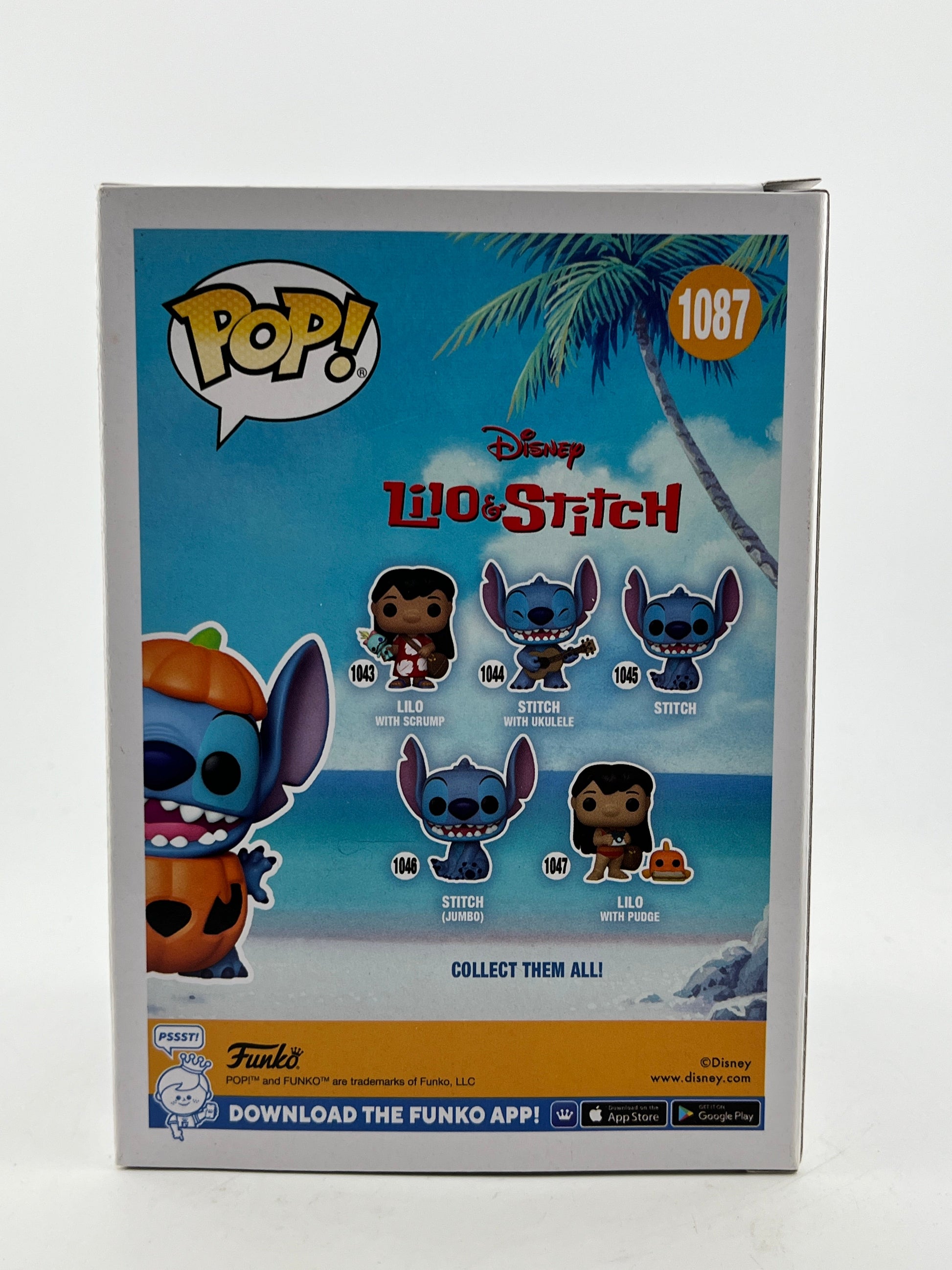 Funko POP! Disney Lilo & Stitch - Pumpkin Stitch #1087 - Vinyl Collectable FRENLY BRICKS - Open 7 Days