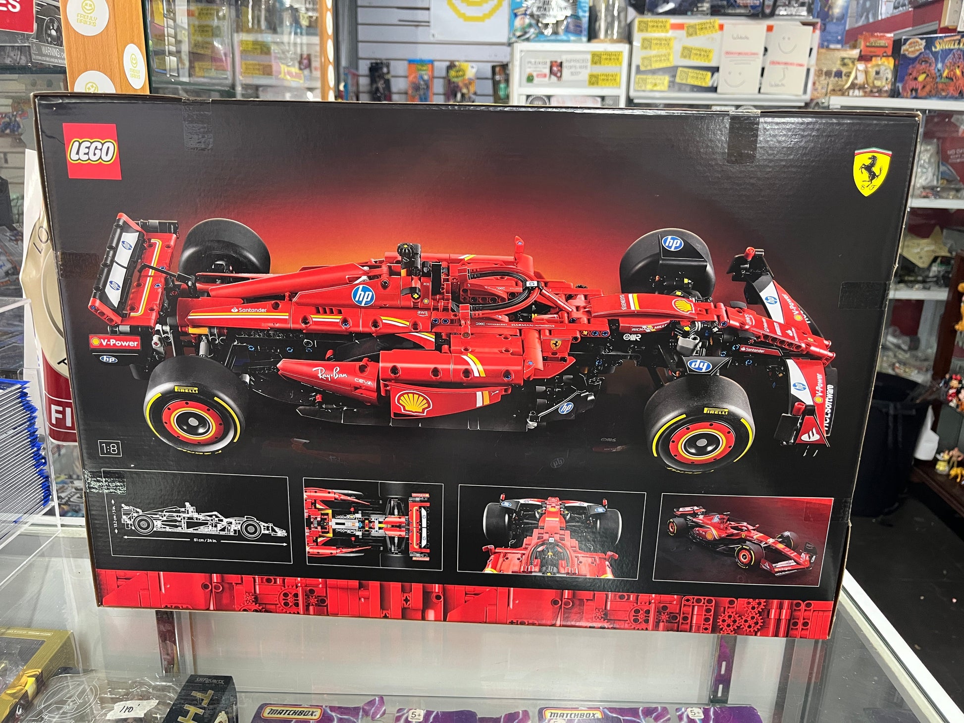 LEGO Technic Ferrari SF-24 F1 Car Building Kit 42207-1361 Pieces FRENLY BRICKS - Open 7 Days