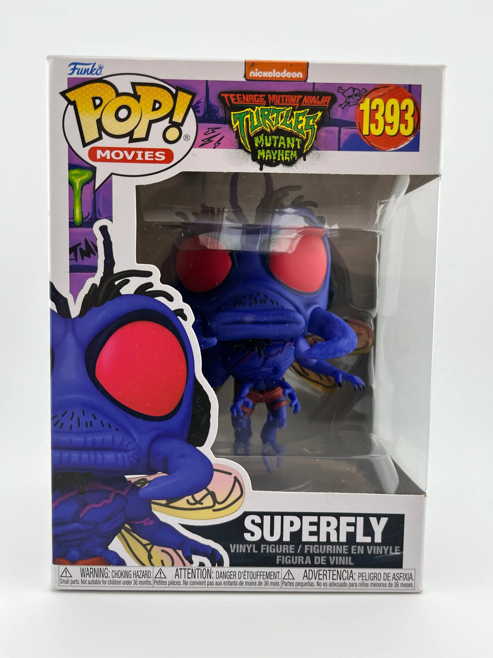 Funko POP! Movies TMNT Mutant Mayhem Super Fly #1393 - Vinyl Collectable FRENLY BRICKS - Open 7 Days