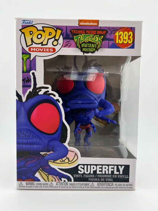 Funko POP! Movies TMNT Mutant Mayhem Super Fly #1393 - Vinyl Collectable FRENLY BRICKS - Open 7 Days