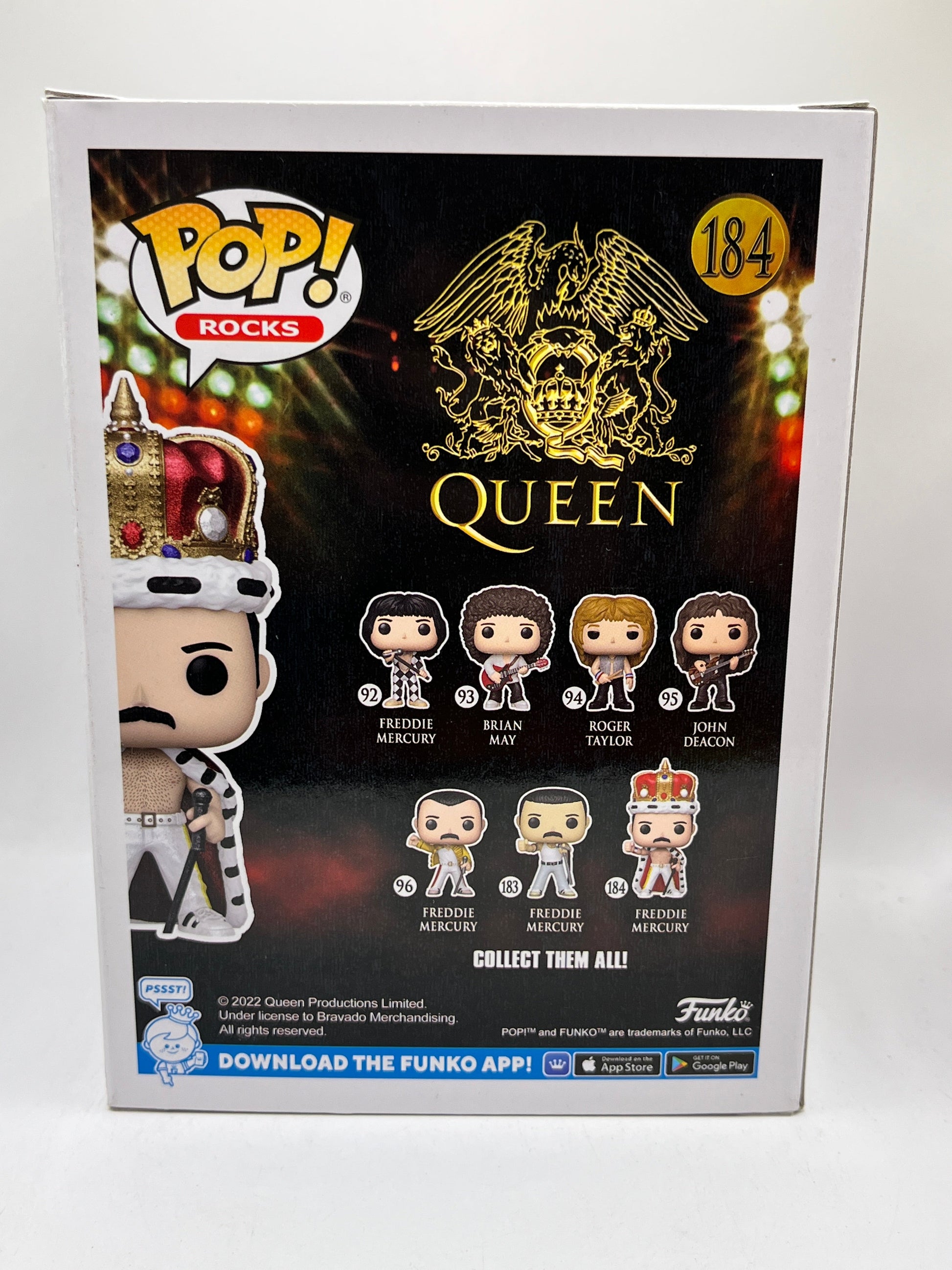 Funko POP! Rocks Queen - Freddie Mercury #184 - Diamond Special Edition FRENLY BRICKS - Open 7 Days