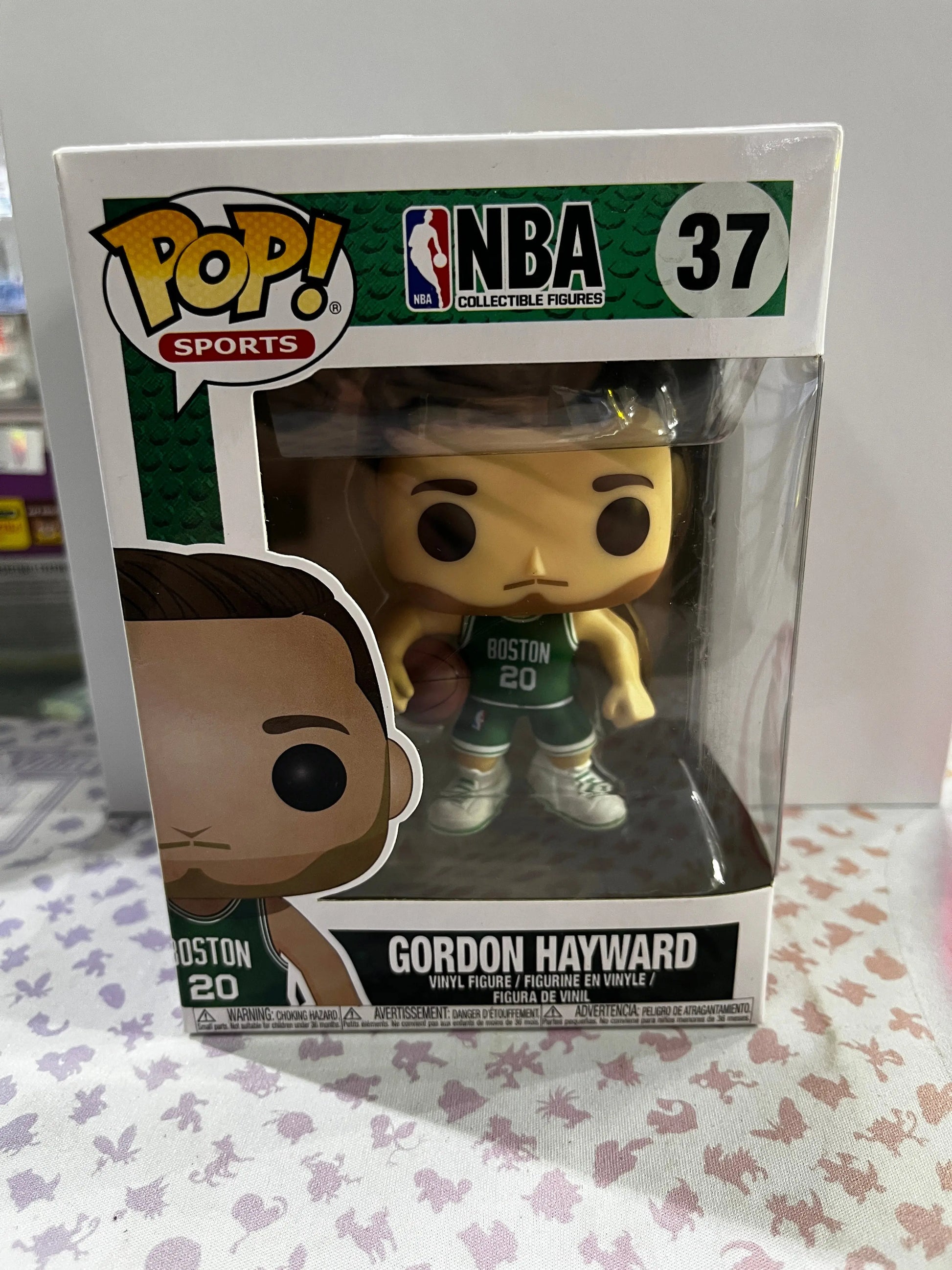 Funko Pop Vinyl Sports NBA Gordon Hayward #37 FRENLY BRICKS - Open 7 Days