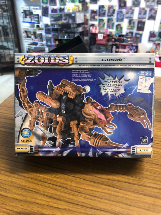 ZOIDS GUSAK SERIES #002 2002 Hasbro Model Kit FRENLY BRICKS - Open 7 Days