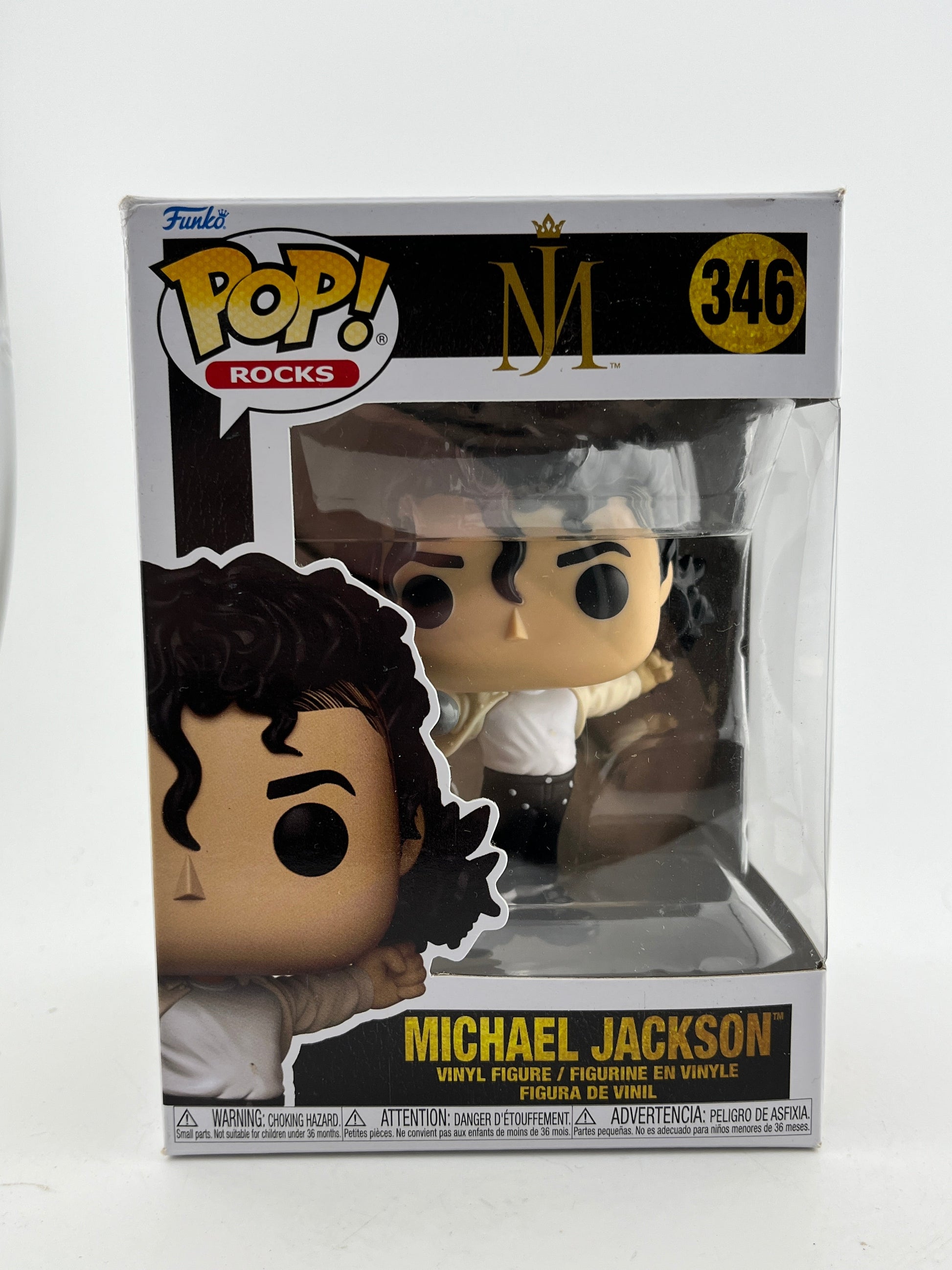 Funko POP! Rocks MJ - Micheal Jackson #346 - Vinyl Collectable FRENLY BRICKS - Open 7 Days