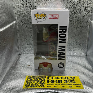 Pop Vinyl 467 marvel lron man￼ FRENLY BRICKS - Open 7 Days