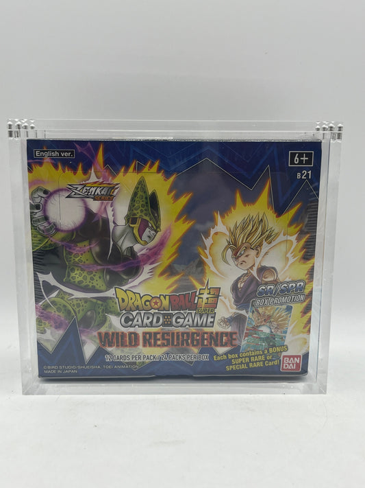 Dragon Ball Super Card Game Wild Resurgence Booster Box B21 Sealed FRENLY BRICKS - Open 7 Days